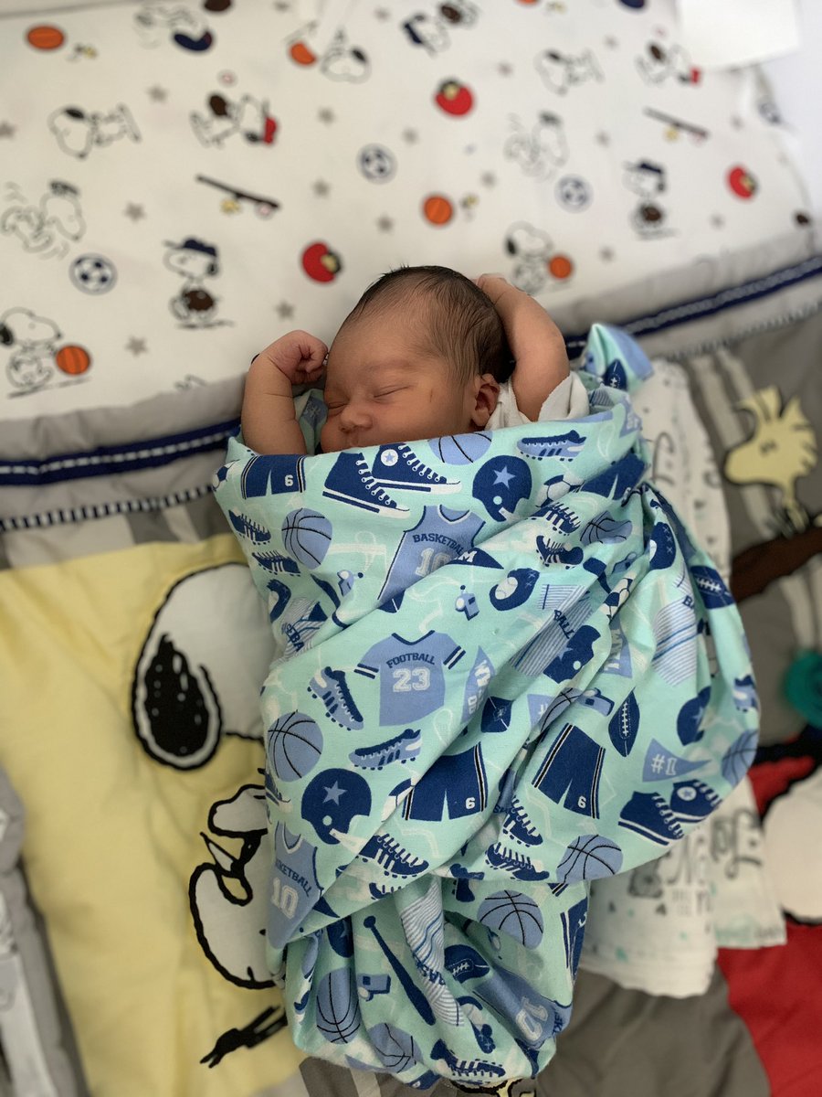 GriffDaddy3's tweet photo. My little boy Ace Ezekiel 👶🏽 born 9/9/2020 6lb 12 oz 🥰💙 show my man some love 😍 https://t.co/rdNXBbReDs