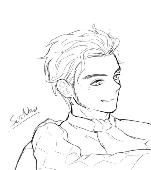 Just some linearts/sketchs/WIPs of Claude that could kill me 😂😂

(I need to finish them soon 🤧🤧 well... the 3rd`s already done tho 😂)

#claude #claudevonriegan #クロード #FireEmblemThreeHouses
#FE3H 