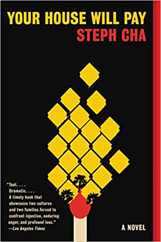 bouchercon2020's tweet photo. This week's #AnthonyAwards-Best Novel noms. We start w/ YOUR HOUSE WILL PAY, by @stephycha. After police shoot a black teenager, LA is as tense as in the early 90s. But when a 2nd crime hits, two Korean-American &amp; Black families must face down their history in a city on the brink https://t.co/GCUFpft3M4