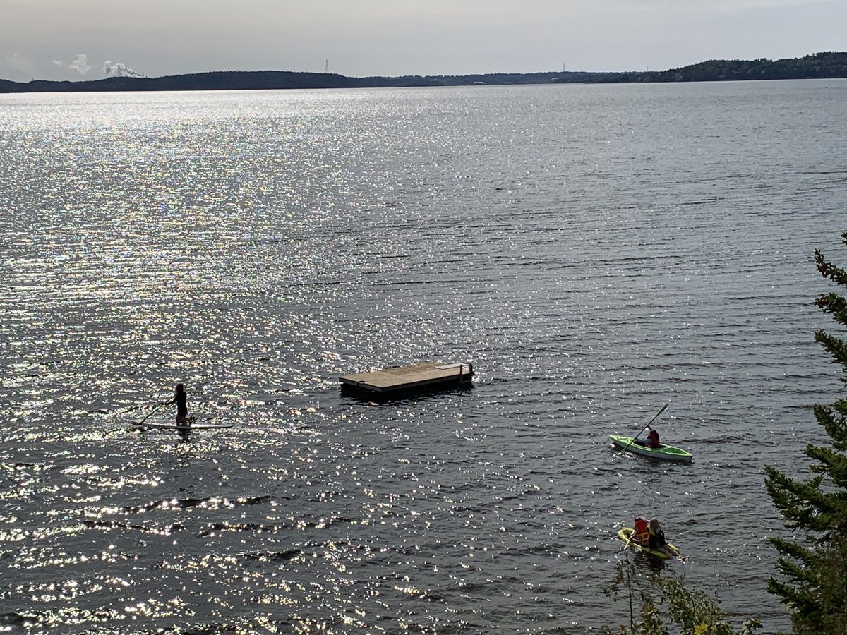Second annual fish fry. Delicious Newfoundland cod and great company.