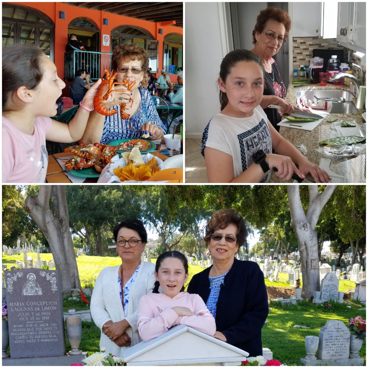 Shayla and her Gram Gram Martha, these two are inseparable! Lobster in Rosarito, learning to cook and visiting the great grandparents with great-aunti Rosa. <3 them!!! Happy Gandparents Day! <a href="/KTLAWeekendAM/">KTLA 5 Weekend Morning News</a> <a href="/LynetteRomero/">Lynette Romero</a> <a href="/mester_mark/">mark mester</a>
