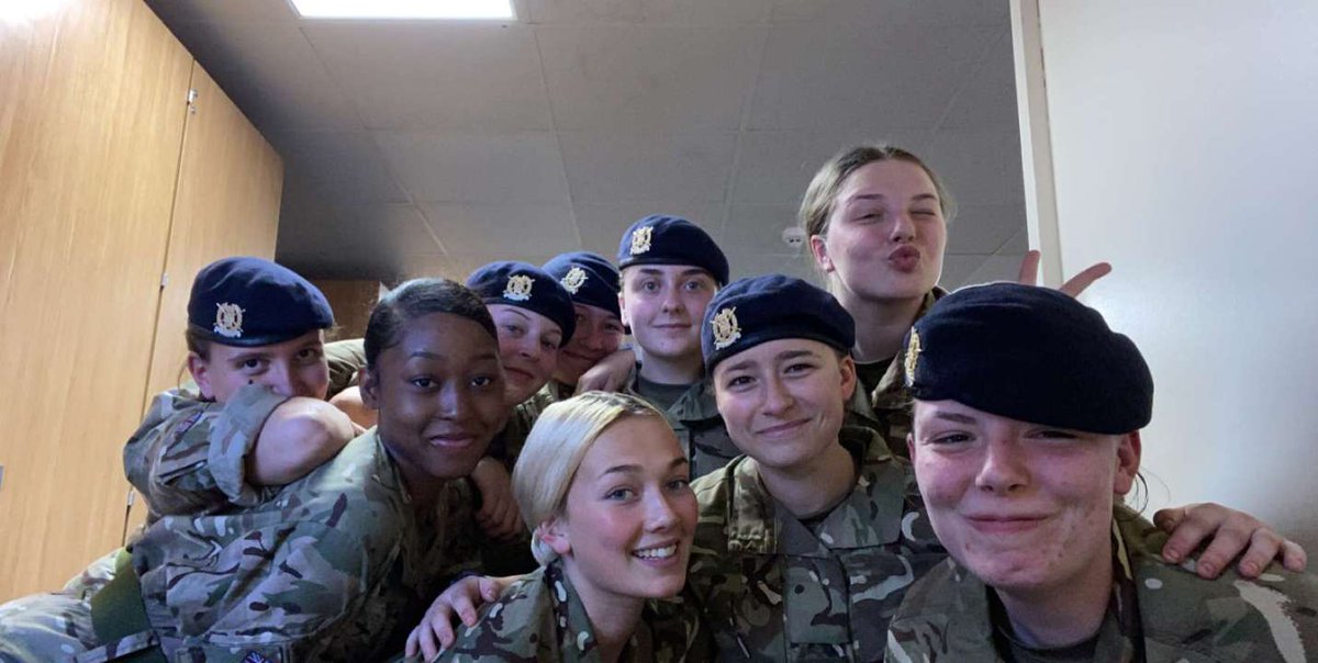 ReayRachel's tweet photo. My daughter living her best life at phase one training #ARMY https://t.co/CaxbpuqAyq