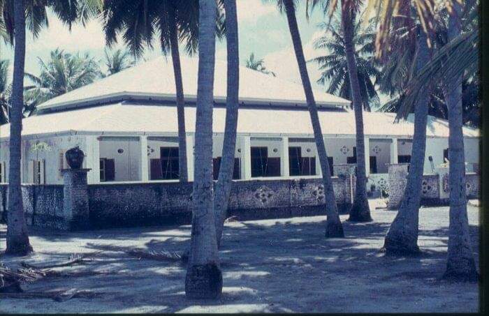 The house in Dhoonidhoo where British ambassador Arthington Davy stayed.