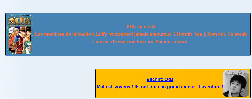 « évidemment...ils sont amoureux...de L’AVENTURE! ».