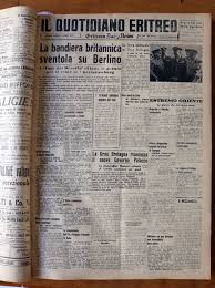 8/12their presses. In 1912, z  #Swedish Evangelical Mission at  #Emkulu, already publishing religious tracts in  #Tigrinya, brought out a 3rd newspaper, Melekte Selam (Message of Peace). Over z next 2 decades, z growth of z  #Italian population spurred z publication of additional
