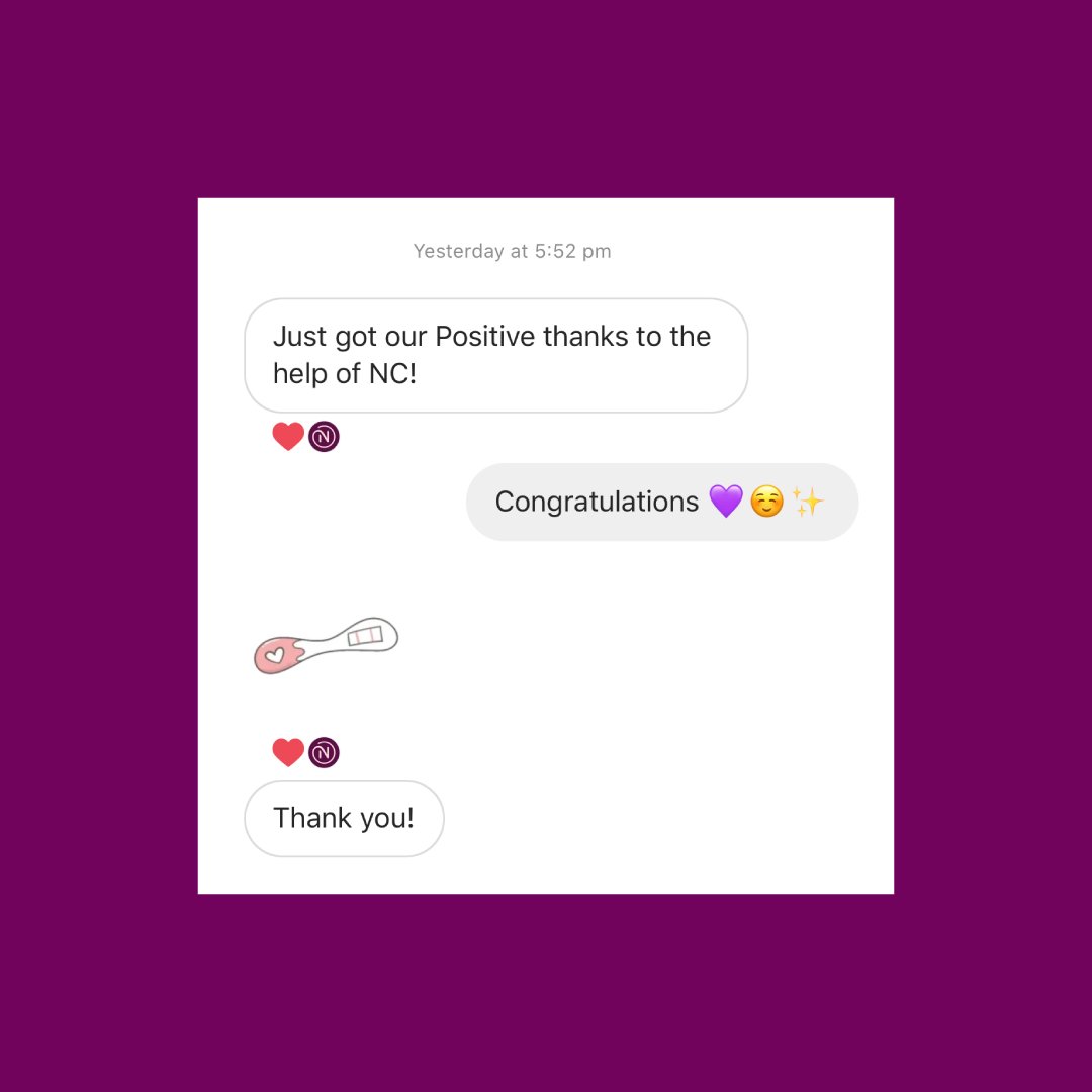 NaturalCycles's tweet image. Happy to help 💜 #PlanMode