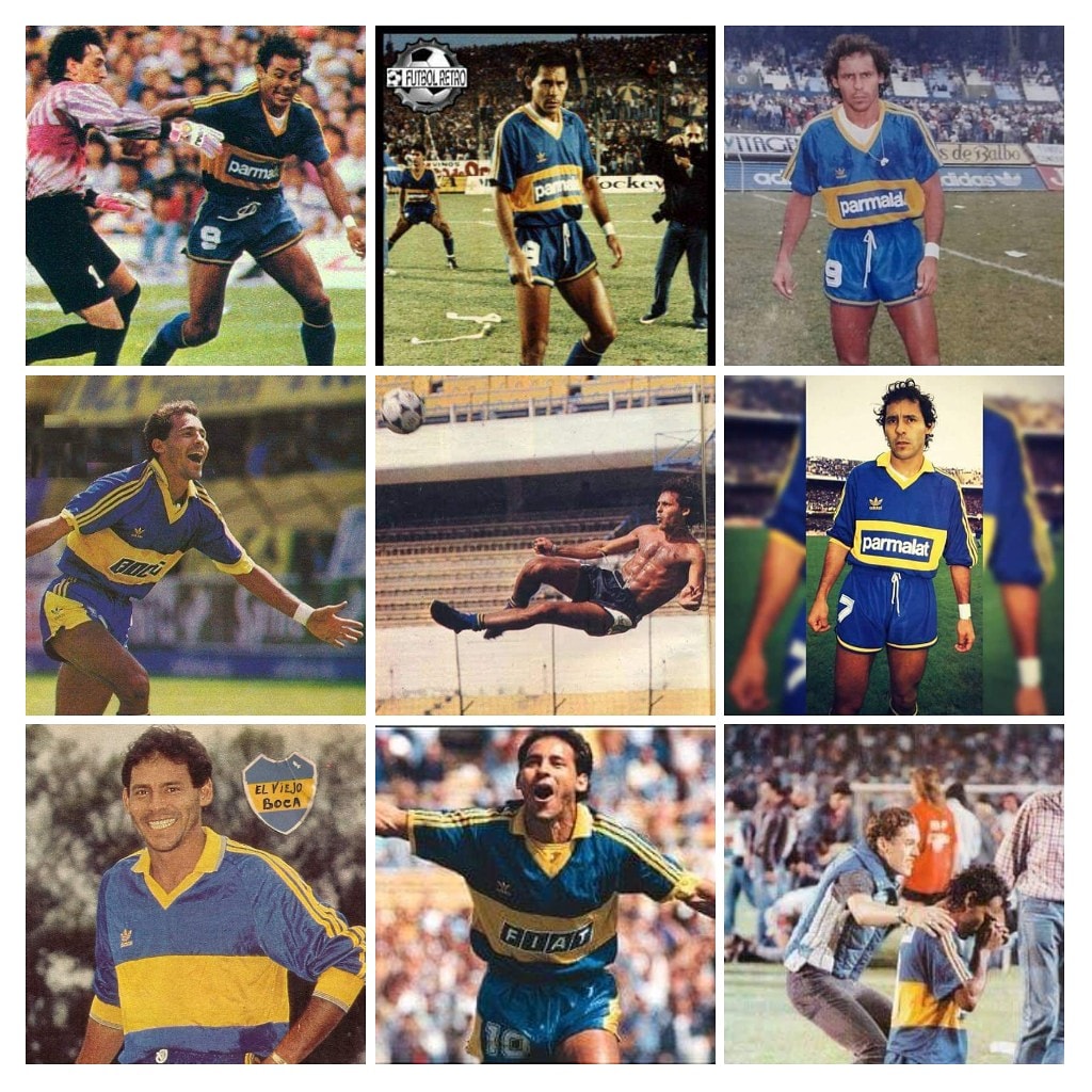 Ivanbj121's tweet photo. #undiacomohoyen , 1991 debutaba en Boca Roberto cabañas, eterno 💙💛💙 https://t.co/rXxecxnrMl