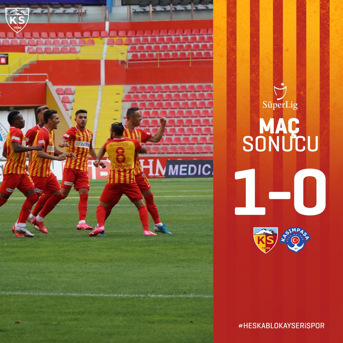 ➡️ Maç sonucu

✅ 3 puan bizim 🤜🏻🤛🏻

#KYSvKSM
