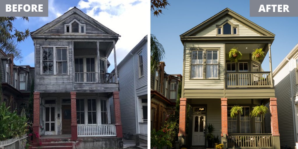 Ashley and Michael brought new life to this 1939 craftsman home. 😍

Catch up on #RestoringGalveston starting this afternoon at 1/12c!