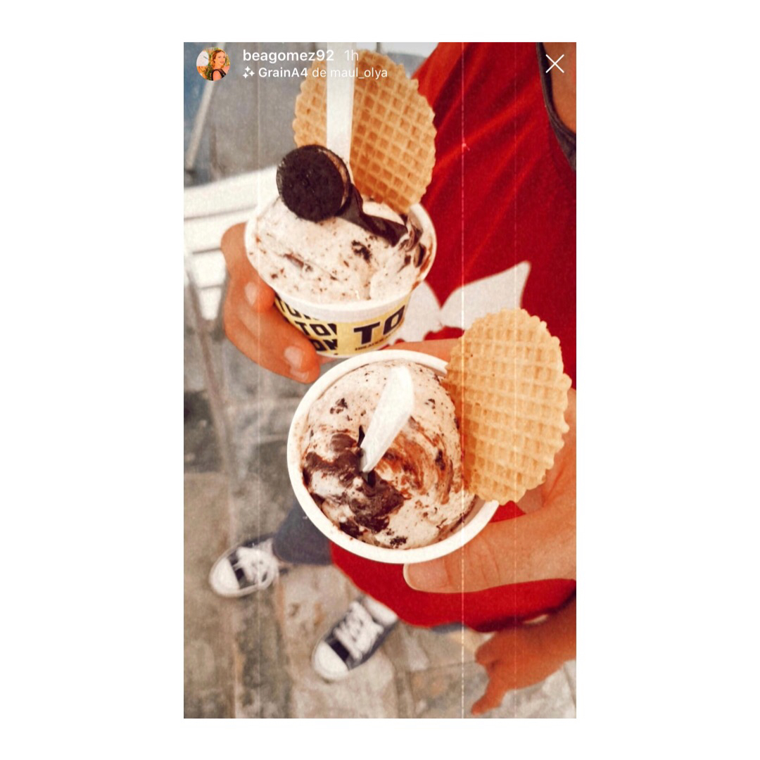 Rematar el domingo con helado de Toni es bien 🥰