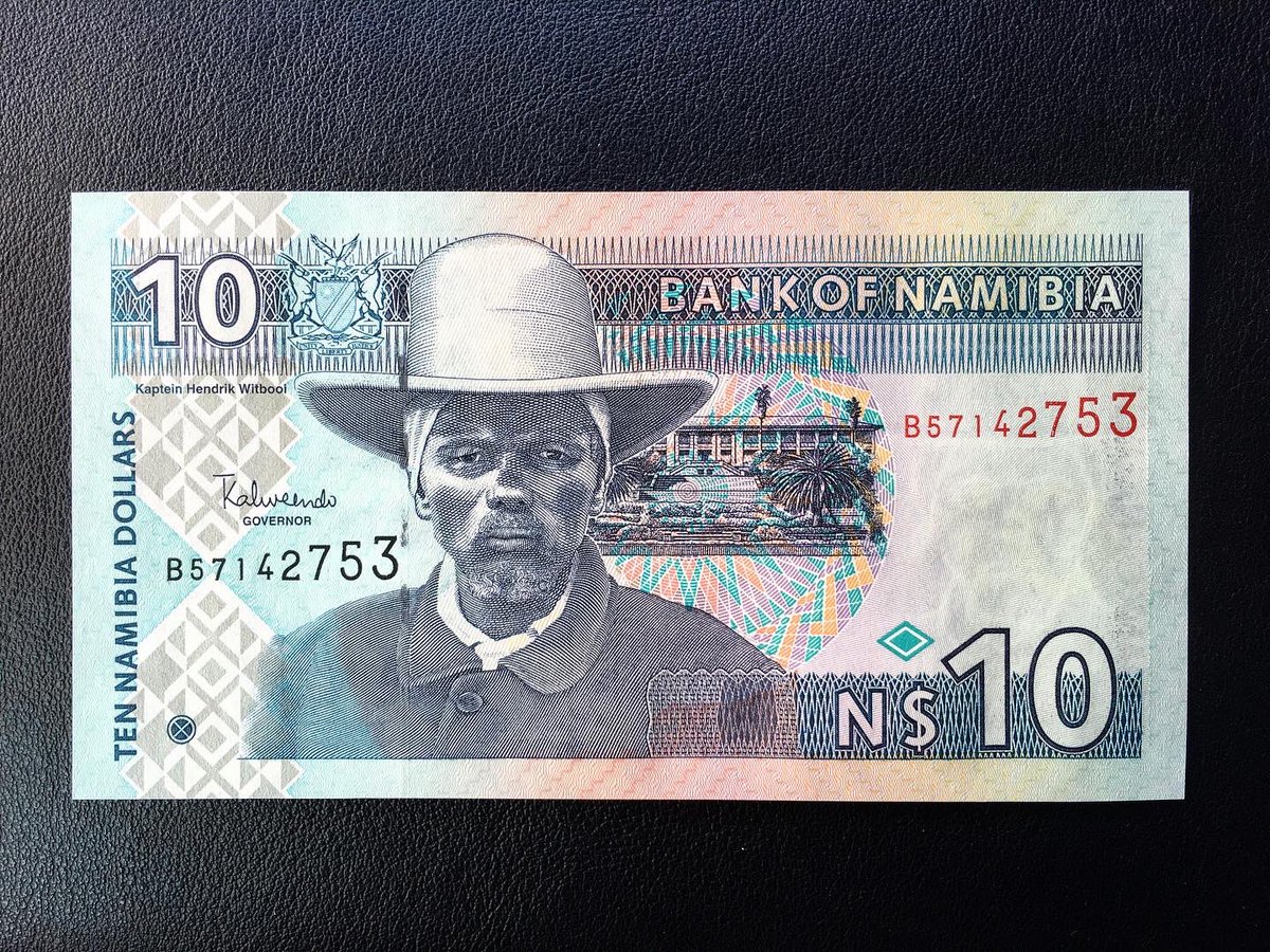 Moneyaddict93's tweet photo. 10 Namibia Dollars🇳🇦 #africa #banknote #banknotes #banknotesoftheworld #banknotescollection #collector #collectibles #numimastica #numismatics #numismatic #hobby #hobbylobby #art #design #currency #money #moneygram #papermoney #papermoneycollection #coin #dollar #daily #insta https://t.co/BFF1Y5z7Ji