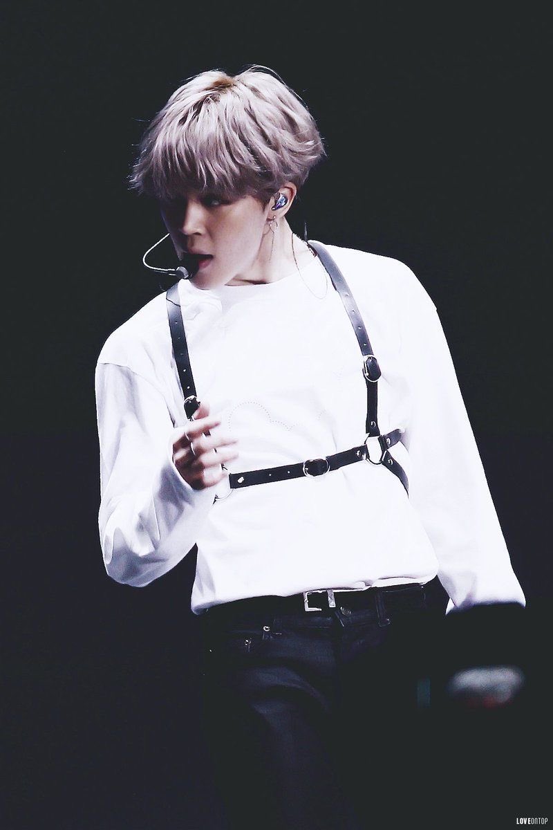 Jimin in harnesses & body chains — a needed thread