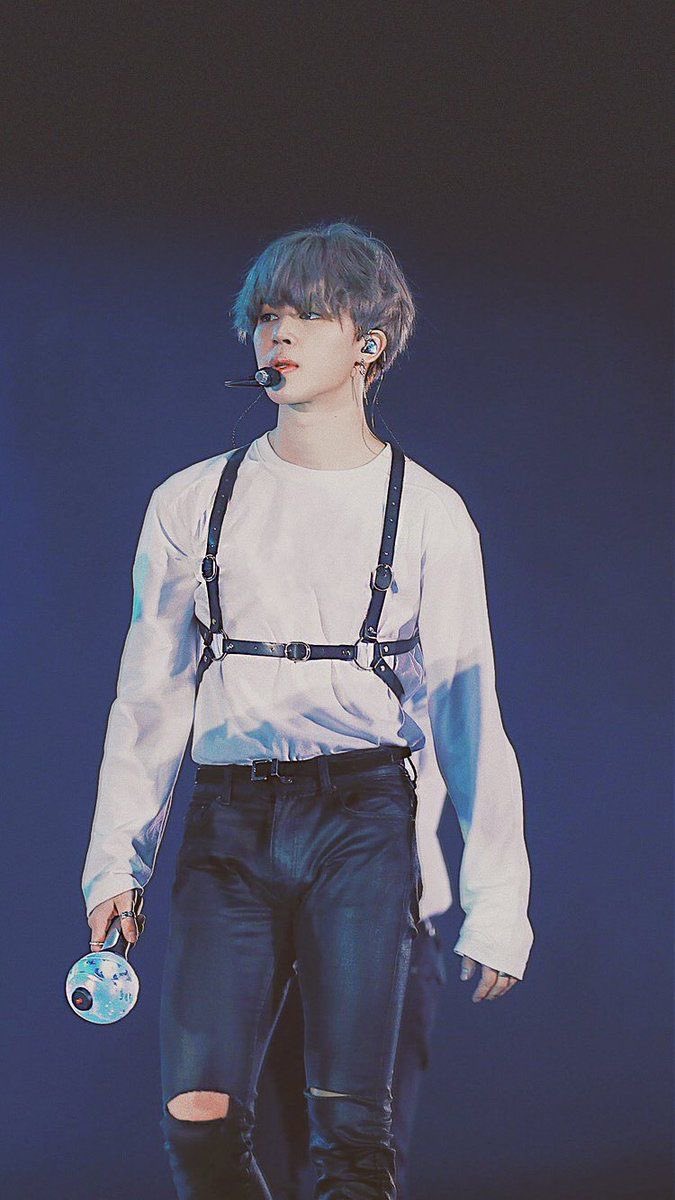 Jimin in harnesses & body chains — a needed thread