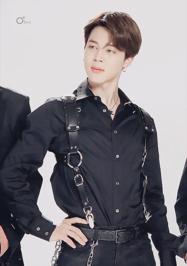 Jimin in harnesses & body chains — a needed thread