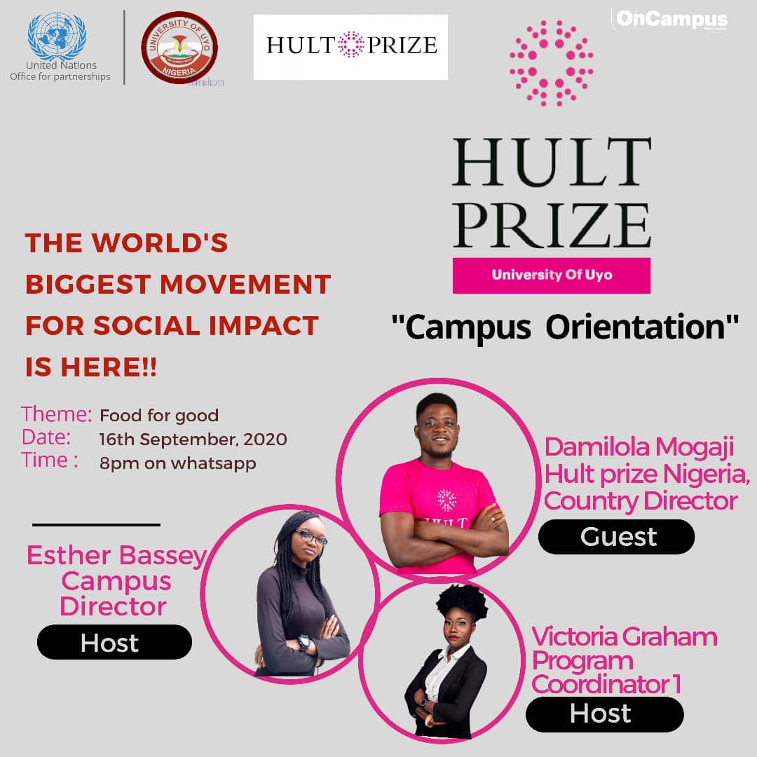 Welcome to the Hultprize Journey to win 1 MILLION USD

A chance to represent University of Uyo at United Nations Headquarters in the UK!

Click the link to join Us! 
chat.whatsapp.com/HWhAfKZxBP0GzR…

#hultprize #hultprizeuniuyo #universityofuyo