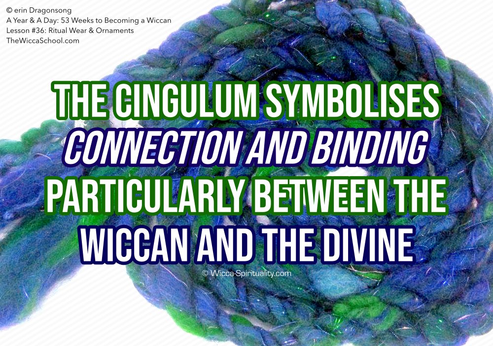 WiccaSpirit's tweet photo. From Lesson #36: Ritual Wear & Ornaments
A Year & A Day: 53 Weeks to Becoming a Wiccan
#WiccaSchool #Wicca #Cingulum
https://t.co/MLsocGxqtL 💖 https://t.co/Gz6gJE5um2