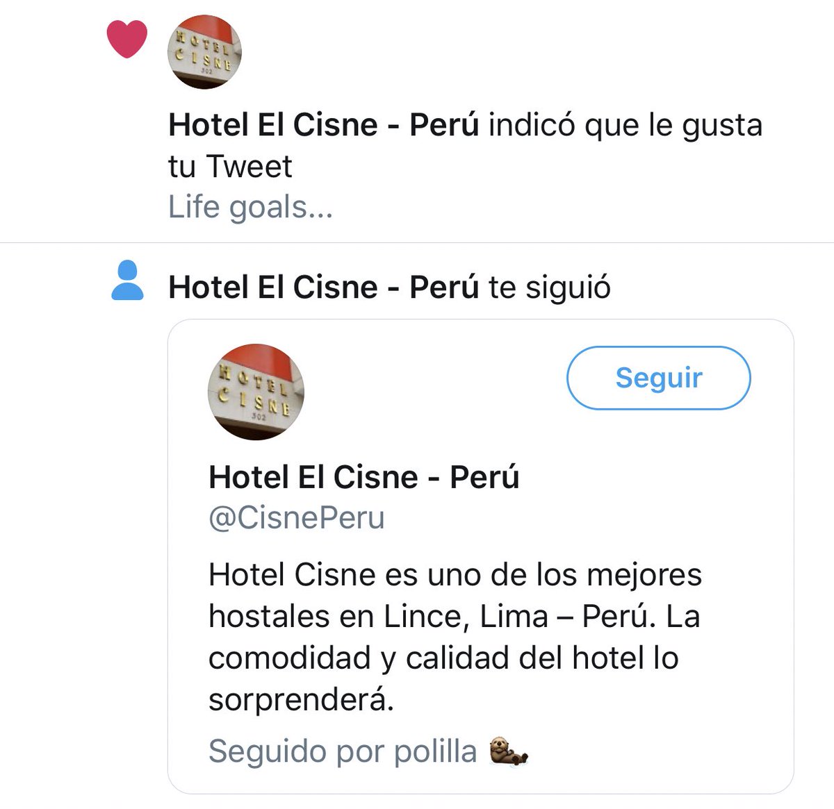 Ya tenemos nuevo canje. Aprendan Ximena Hoyos y Luis Miguel Castro...