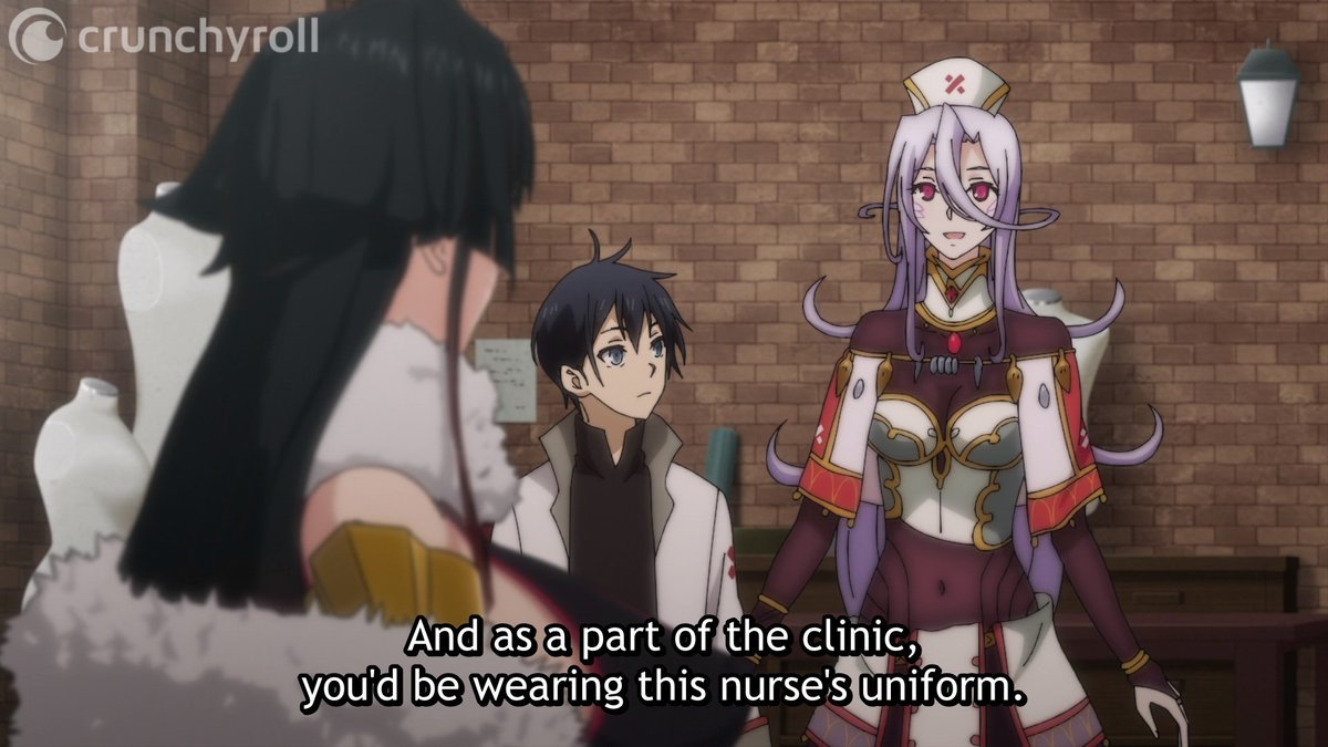 Crunchyroll on X: Lady Skadi ❤ (via Monster Girl Doctor) / X