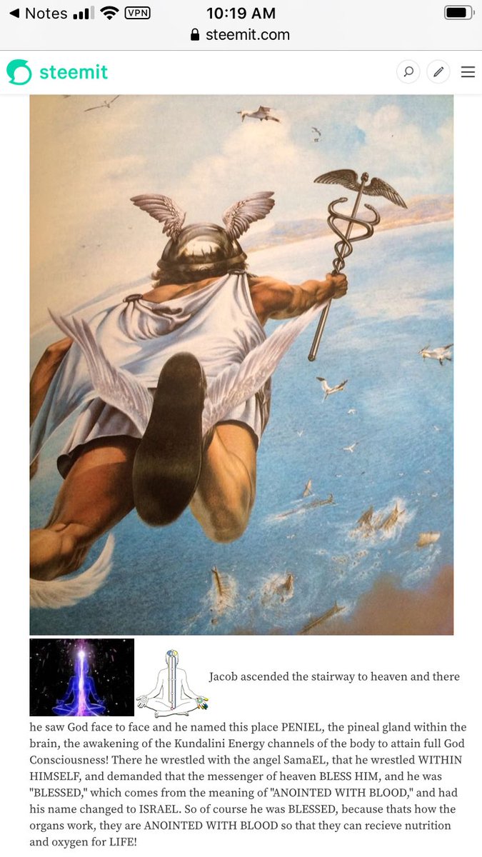 So about that ladder, let’s apply the that to The Bible and spirituality. What about Jacob’s Ladder? (Spine and DNA)