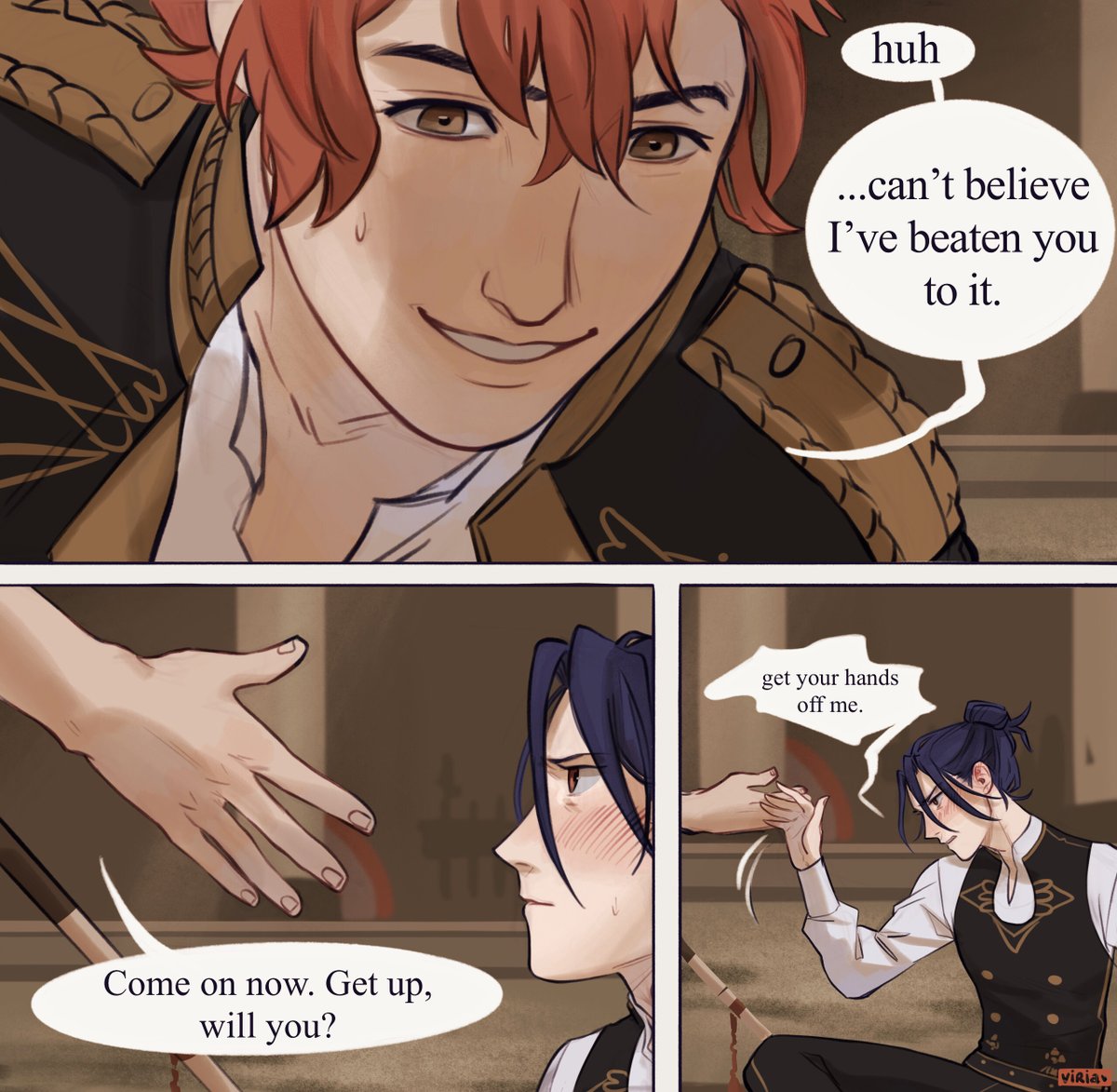 things unsaid 

#fe3h #sylvix #sylvainjosegautier #felixhugofraldarius #fireemblemthreehouses #whatcanisaypiningforyourchildhoodfriendishard 