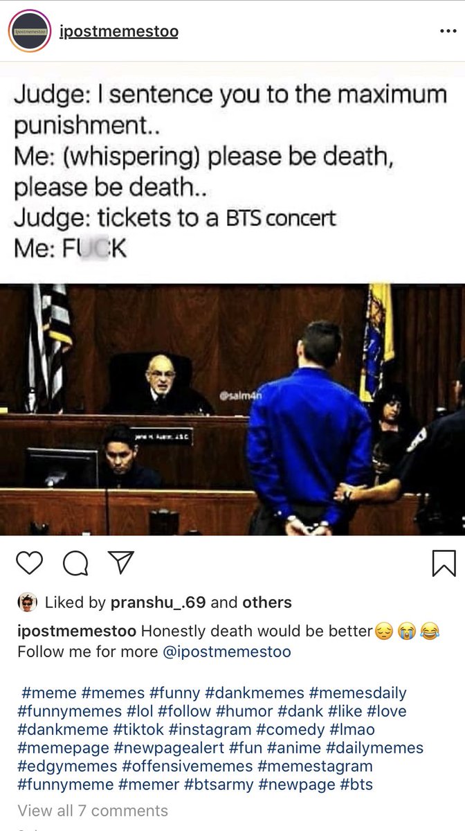 BTSOT7Fanclub's tweet photo. Army please end his/her career :) 💜❤️✨ #ArmyHaters #ProtectBTS #BTS https://t.co/SR6gWEYdQp