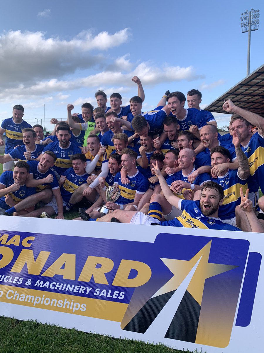 Congratulations to <a href="/MagheryGAC/">Seán MacDiarmada</a> Armagh Senior Football champions 2020.