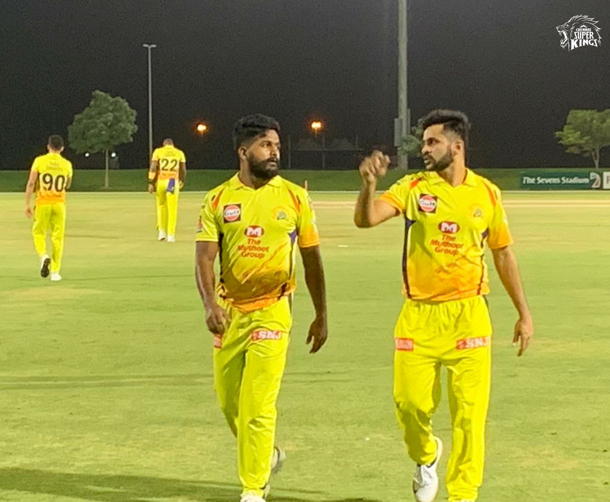 ChennaiIPL's tweet photo. Behind the seams... 🦁💛
#YelloveGame #WhistlePodu https://t.co/mXY6u1F2SA