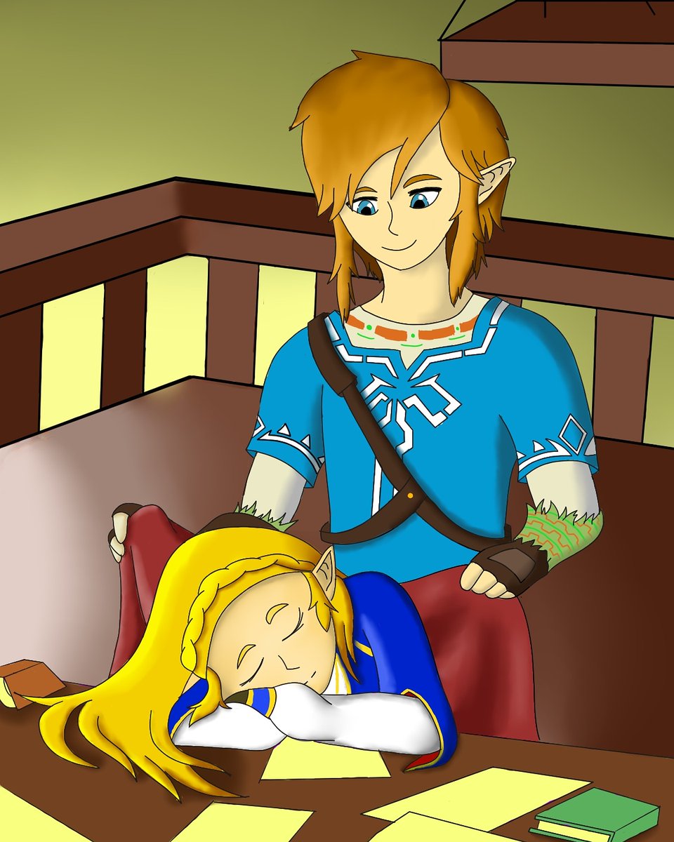 YTTwilight2's tweet photo. Felt like making something holesome ngl #TheLegendofZelda #BreathoftheWild https://t.co/kQisUVxbYj