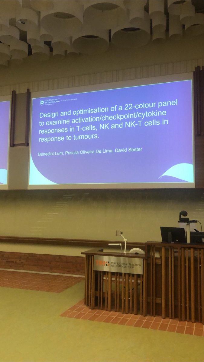 After many long days and really late night experiments, we finally got to share our data today during the TRI symphony club! <a href="/BenedictLum/">Benedict Lum</a> <a href="/qowb_chew/">Laurette</a> @SimpsonTeamUQDI