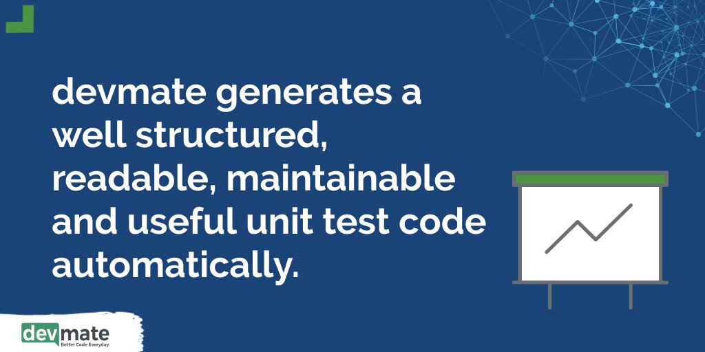 devmateSoftware's tweet image. Focus on your work easily with devmate!

#devmate #unittesting #programming #softwareengineering #softwaredeveloper #coding #bettercode #developers #softwarequality #automatedsoftware #cleancode