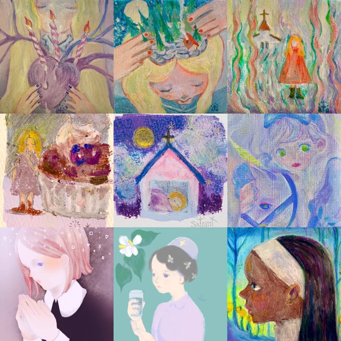 最近たくさん描いてる気がする?
#芸術の輪 