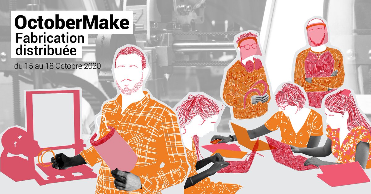 RFFLabs's tweet image. 📣 OctoberMake : Fabrication Distribuée est maintenu mais... 📣

Au vu des conditions sanitaires, nous avons décidé de faire OctoberMake uniquement en ligne ! Quand on parle de résilience maker, c&apos;est du réel. 

facebook.com/events/3397728…

#mouvementmaker #octobermake #fablab