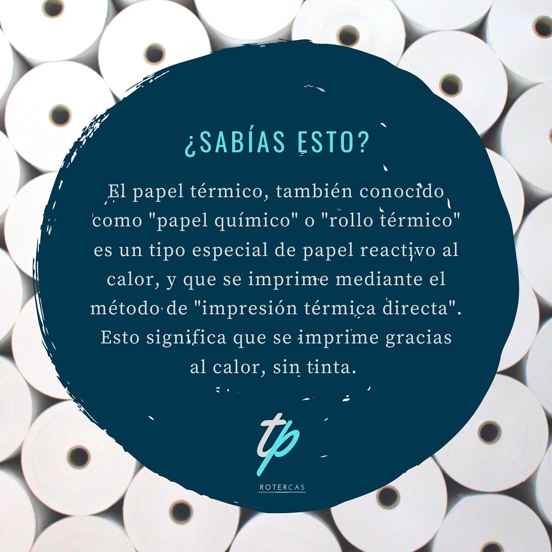 🤓 ¿Sabías esto?

#rotercas #papeltérmico #impresora #consumibles