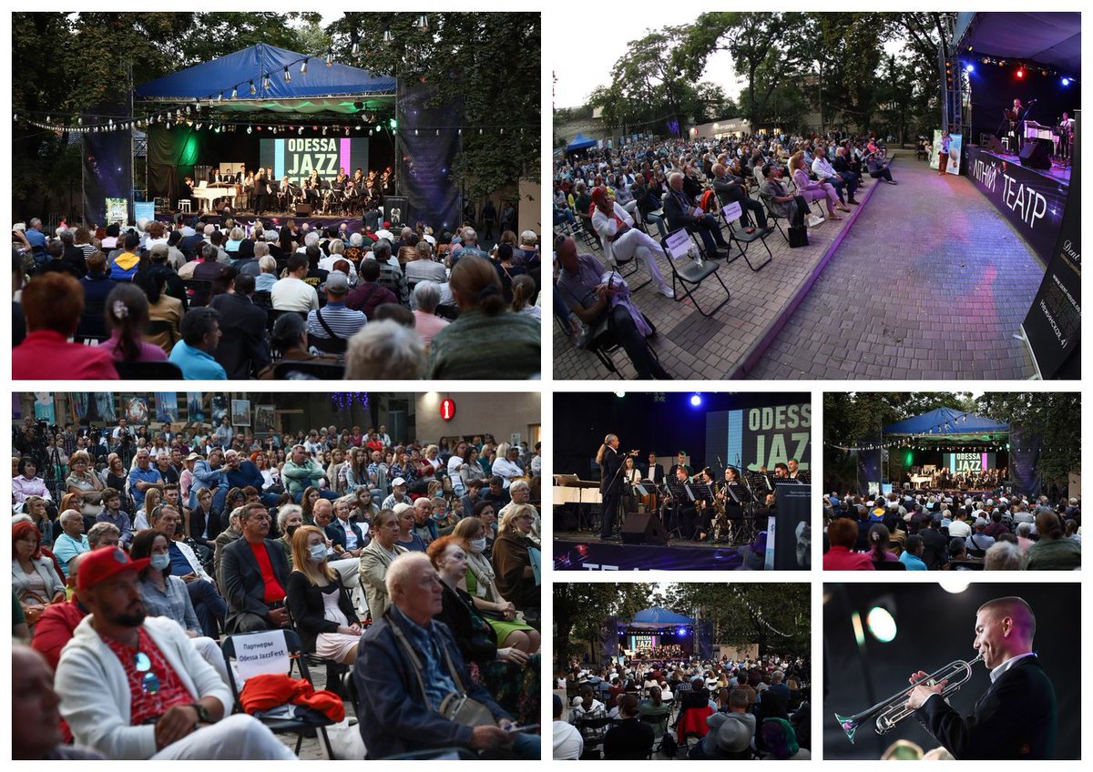 С 25 по 27 сентября в Одессе состоялся XX Международный джазовый фестиваль Odessa JazzFest. 

В этом году юбилейный праздник импровизационной музыки прошел под открытым небом - на сцене Летнего театра в Горсаду Одессы. #всяодесса