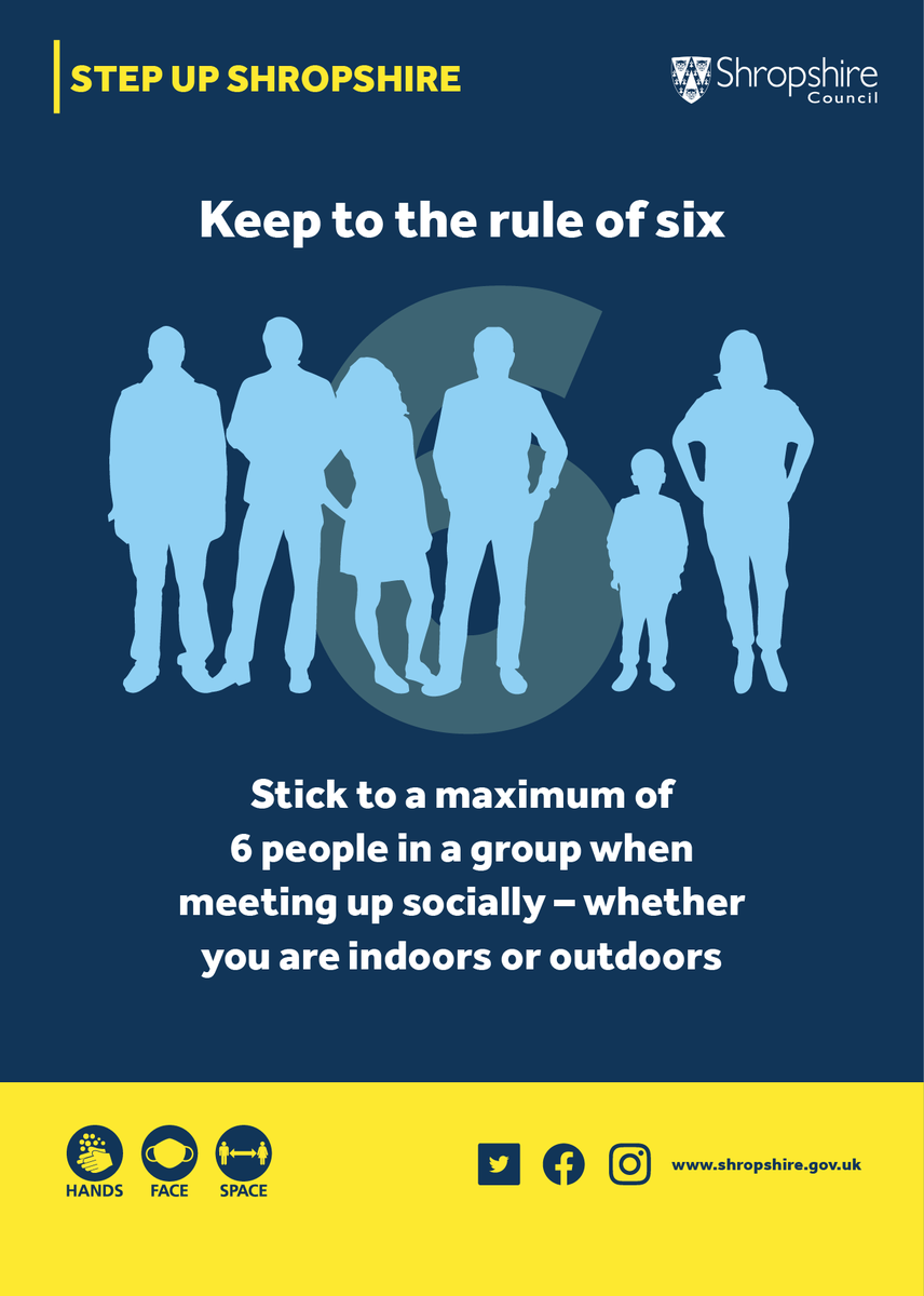 #Shropshire – it’s time for us all to ‘Step Up’ and stop the spread of #Covid-19.  We have  seen a rise in the number of coronavirus cases. We need everyone to pull together to avoid local lockdown measures being imposed on us #StepUpShropshire - orlo.uk/eMC5t