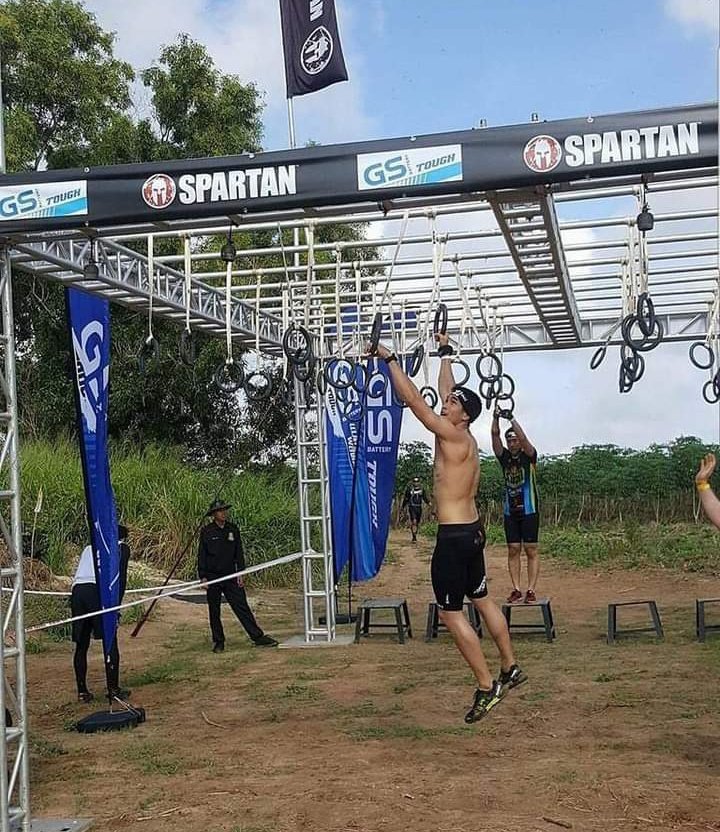 He participated at a Spartan Race  #ณเดชน์  #nadech  #kugimiyas