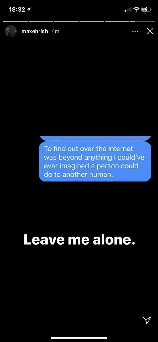 Throughout Max airing out all of his personal business to the public via IG story, he began to gaslight demi and posted a private text message to her, posted dms from “his fans”, etc.