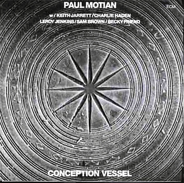 Paul Motian - "Conception Vessel" (1973). I don't like this record as much as most, but everything w/ Motian, Keith Jarrett and Charlie Haden is worth hearing. Keith plays more flute than piano, though - unfortunate.