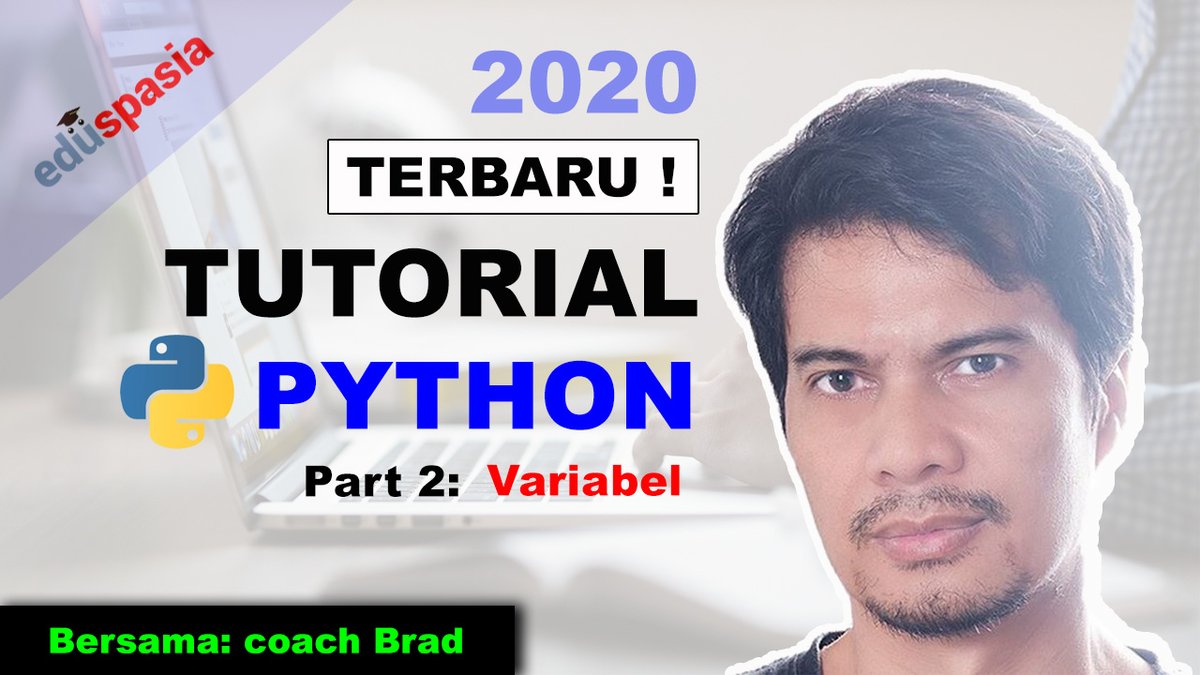 eduspasia's tweet image. Yuk akh manfaatkan waktu untuk belajar coding bahasa Python | Bag. 2 : Variabel .. silahkan disimak. #eduspasia #tutorialpython #belajarpython #syntaxpython
youtube.com/watch?v=2Vnp9z…