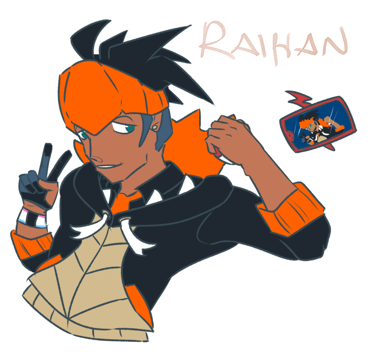 KeySketches's tweet photo. earlier this year i finally got around to pokemon shield

this dude is. a cool dude.

#pokemonart #raihan https://t.co/N1qyaZMA0O