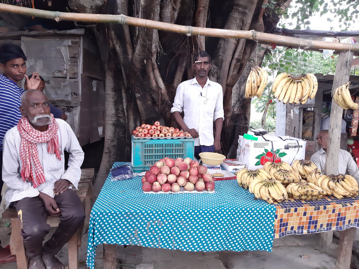 With no government support in sight, Ghanshyam Patel (28), who used to earn Rs 15,000 a month in Surat, decided to borrow Rs 5,000 from his friends to set up a fruit stall near Chandpur village. “I will try my luck till Diwali. If nothing works, I will have to go back,” he says.