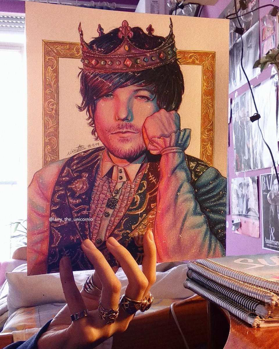 and i think i will never be able to thank him properly bc all he has done is honestly beyond words. as an artist, i appreciate what he does a lot, he& #39;s extremely inspiring to me and i enjoy drawing him bc i feel like it& #39;s somehow a reciprocal relationship.