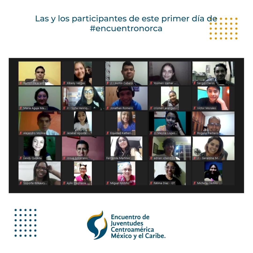 J_Iberoamerica's tweet photo. Gracias a todos y todas por acompañarnos en el encuentro centroamericano 🇨🇷🇨🇺🇩🇴🇸🇻🇬🇹🇭🇳🇲🇽🇳🇮🇵🇦 #SomosJI #IberoamericaEnAcción🔥 https://t.co/Z9SHz3QRHf