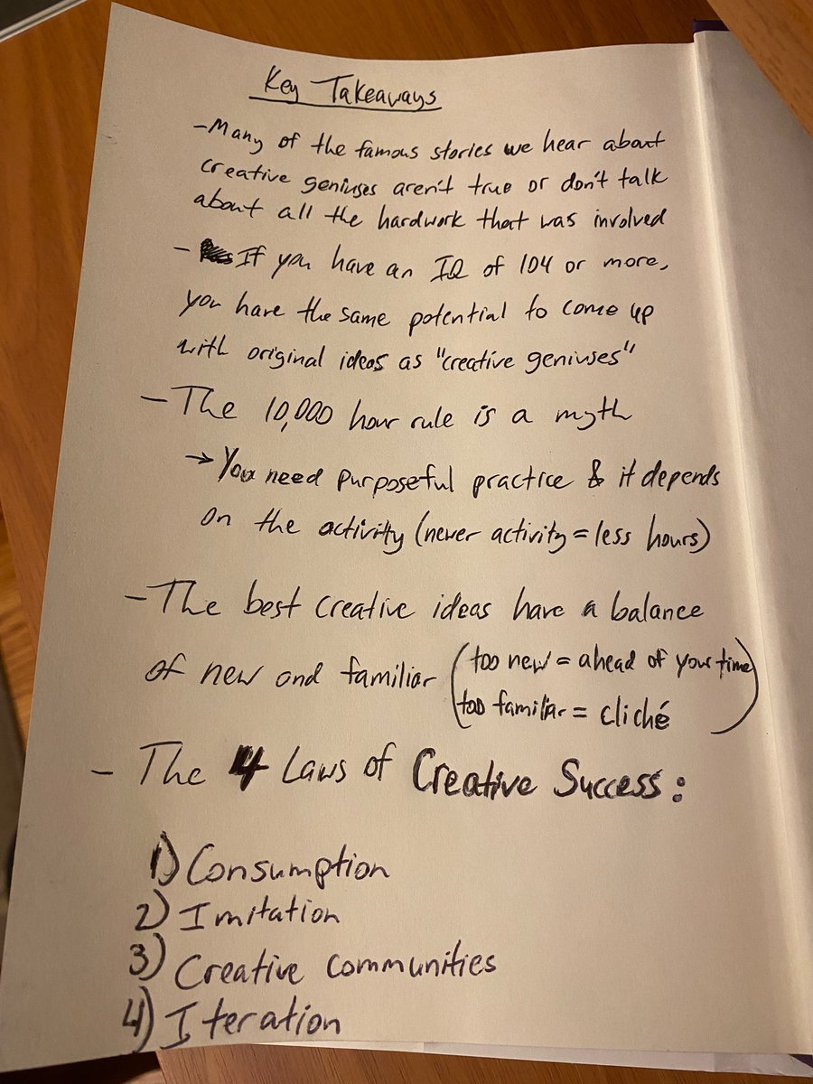 9) Final Key TakeawaysUse the left side of the back cover to write down the overall key takeaways of the book. Go back to the chapter takeaways you wrote & pick out the ones most insightful to you.