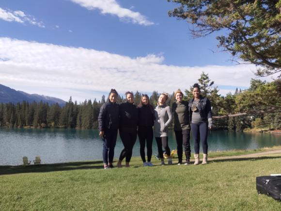 Some of our meditators joined us in Jasper for a retreat weekend of #hiking and #meditation.