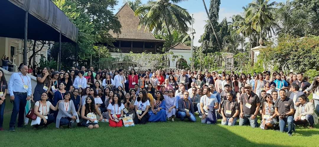 PRAXISInd's tweet image. From #PRAXIS8 archives. 
One year ago in Goa 
#PRAXISmemories