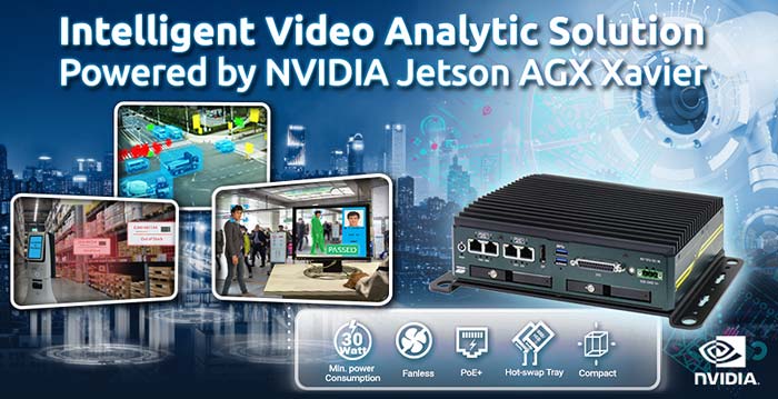 neousys's tweet photo. #Neousys' NRU-120S #edgeAI #NVR platform features #NVIDIA #Jetson AGX Xavier with compact dimensions. It provides a rugged, #fanlessboxPC consuming only 30W while offering equivalent #GPU performances to a mainstream 120W GPU: https://t.co/OwwOwQ9DVO https://t.co/axZQWjvgEz