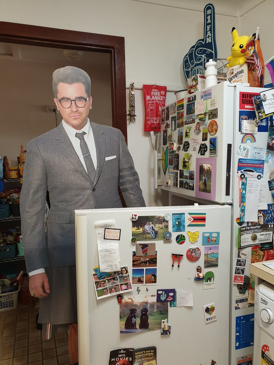 Daniel! Get out of the fridge, you're eating us out of house and home already!