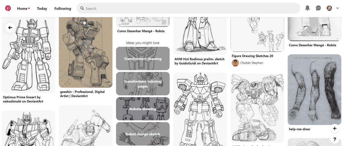 Preferably any guides on how to properly break down shapes and structures of mecha? I keep searching on Pinterest and YouTube, and I haven't found any breakdowns that have been simple or helpful. 