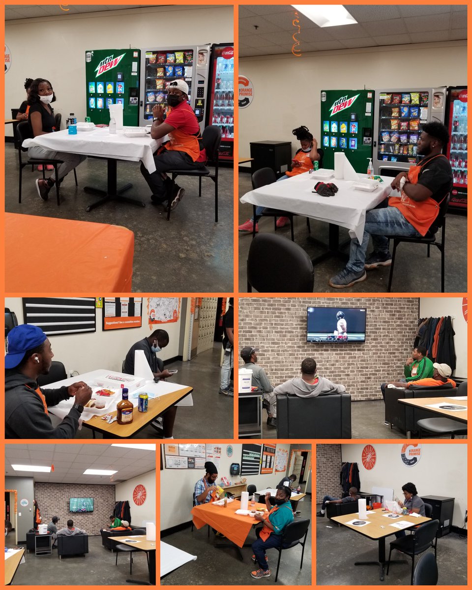 Day 4 of Success Sharing as it comes to an end and we wind down with some Sunday football and hotdog plates. Thank you team 118 for all that you do. 🏈🌭🏈🌭#WesleyChapelTHD118 #successsharing2020 <a href="/MyronTaliaferro/">Myron Taliaferro</a> <a href="/edwardgatlin4/">Ed Gatlin</a> <a href="/markasmith_74/">Mark Smith</a> <a href="/ayande30/">Shaka @Ayande30</a> <a href="/cet99e/">Cathy Thomas</a>